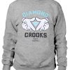 Diamond Crooks Mickey Mouse Hands Sweatshirt