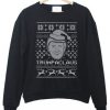 Donald Trump Trumpaclaus Ugly Christmas Sweatshirt