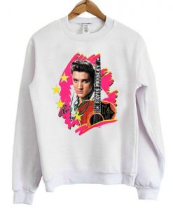 Elvis Presley Guitar Sweatshirt