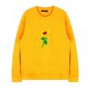 Embroidered Sunflower Sweatshirt