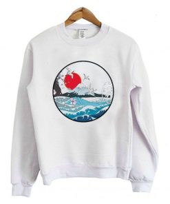 Fuji Mountain Japanese Sweatshirt