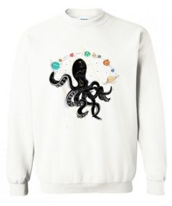 Galaxy Juggling Octopus Sweatshirt