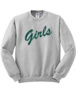 Girls Green Letters Friend TV Show Sweatshirt