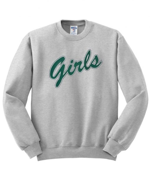 Girls Green Letters Friend TV Show Sweatshirt