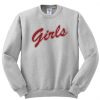 Girls Red Letters Friend TV Show Sweatshirt