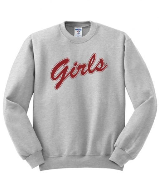 Girls Red Letters Friend TV Show Sweatshirt