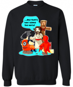 God and Songoku Sweatshirt