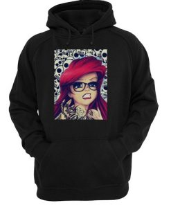 Goth Disney Princess Ariel hoodie RF