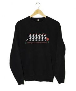 Grateful Dead Dancing Skeletons Winter Wonderland Sweatshirt