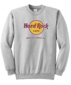 Hard Rock Cafe Love All Serve All Sweatshirt