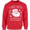 I Got Hos in Different Area Codes Sweatshirt