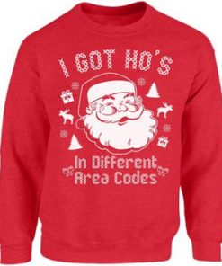 I Got Hos in Different Area Codes Sweatshirt