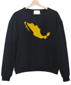 Mexico Map Sweatshirt