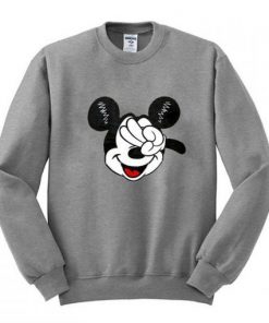 Mickey Mouse Peace Sweatshirt