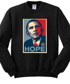 US President Barack Obama Hope sweatshirt RF