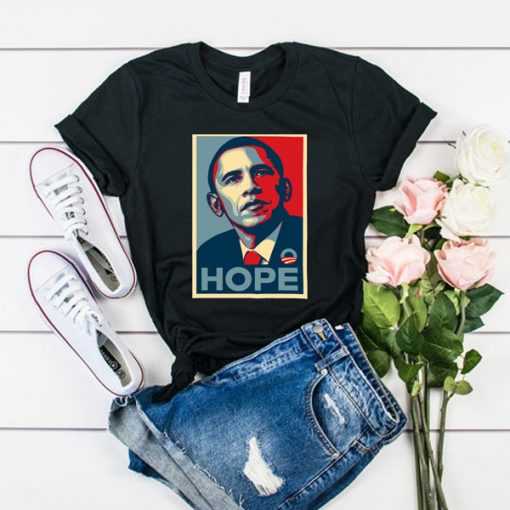 US President Barack Obama Hope t shirt RF