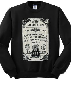 bring me the horizon spirit board sweatshirt RF