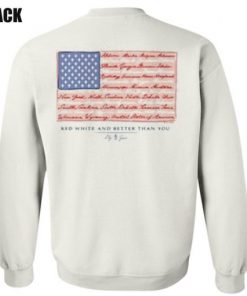 American Flag Sweatshirt