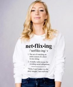 Netflixing Sweatshirt RF