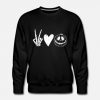 Peace Love Pumpkin sweatshirt RF