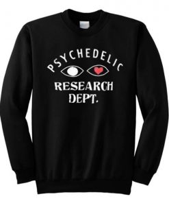 Psychedelic Research Dept Sweatshirt