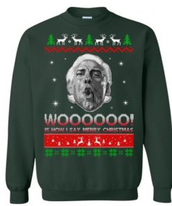 Ric Flair Christmas sweatshirt