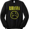 Rihanna Grunge Sweatshirt