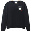 Riot Society Panda Rose Sweatshirt