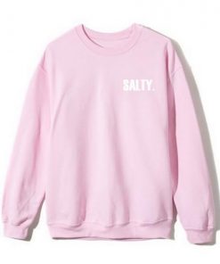 Salty Chest Print Sweatshirt