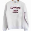 Savannah Est 1973 Georgia Sweatshirt