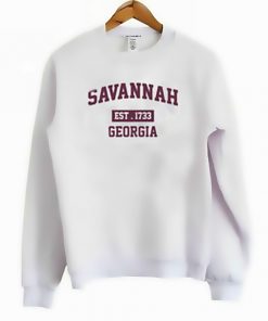 Savannah Est 1973 Georgia Sweatshirt