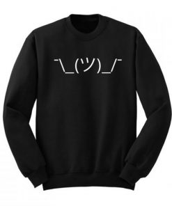 Shrug Emoji Sweatshirt