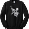 Skeleton Trumpet Sweatshirt