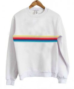 Stripped Rainbow Sweatshirt