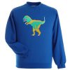 T-Rex Blue Sweatshirt