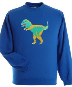 T-Rex Blue Sweatshirt