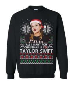 Taylor Swift Christmas sweatshirt