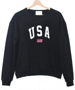 USA Flag Sweatshirt