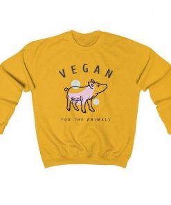 Vegan for the Animals Vegan Sweatshirt