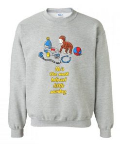 Vintage CURIOUS GEORGE American Animated Series Sweatshirt KM`