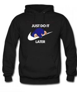 Snorlax Pokemon Just Do It Later Hoodie KM