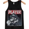 Super Mario Player Unisex Adult Tanktop