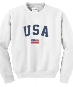 USA flag sweatshirt