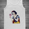 snow white owl tank top