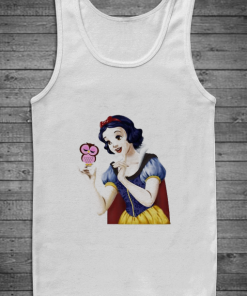 snow white owl tank top