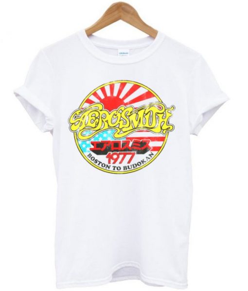 Aerosmith Boston To Budokan 1977 T-shirt