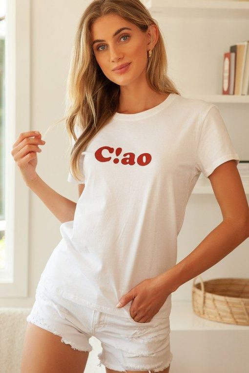 Ciao graphic t shirt RF