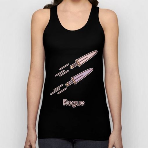 Cute Dungeons And Dragons Rogue tank top RF