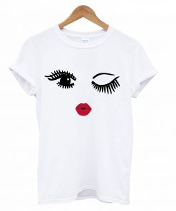 Fashion Eyelashes Tshirt