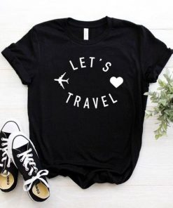 Let's Travel t shirt RF